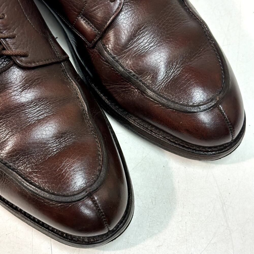 NEW HEELS Crockett & Jones x Brooks Brothers Split Toe Scotch Grain England 10 D - Picture 9 of 16